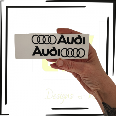 Audi Tag set van 2 stuks 